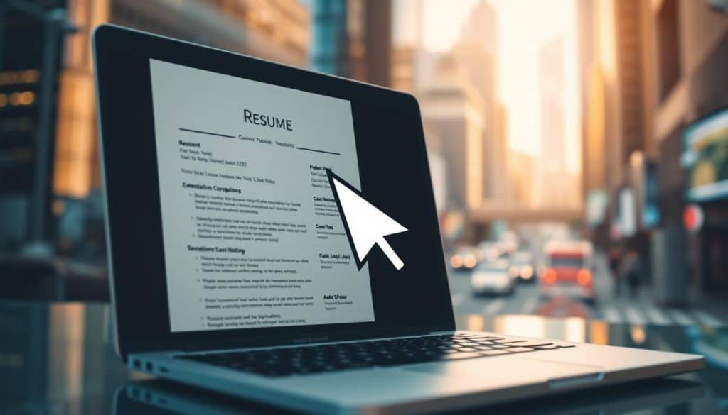 currículo online no mercado de trabalho